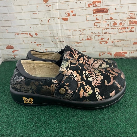 Alegria Kara Floral Slip On Clogs - Picture 2 of 11